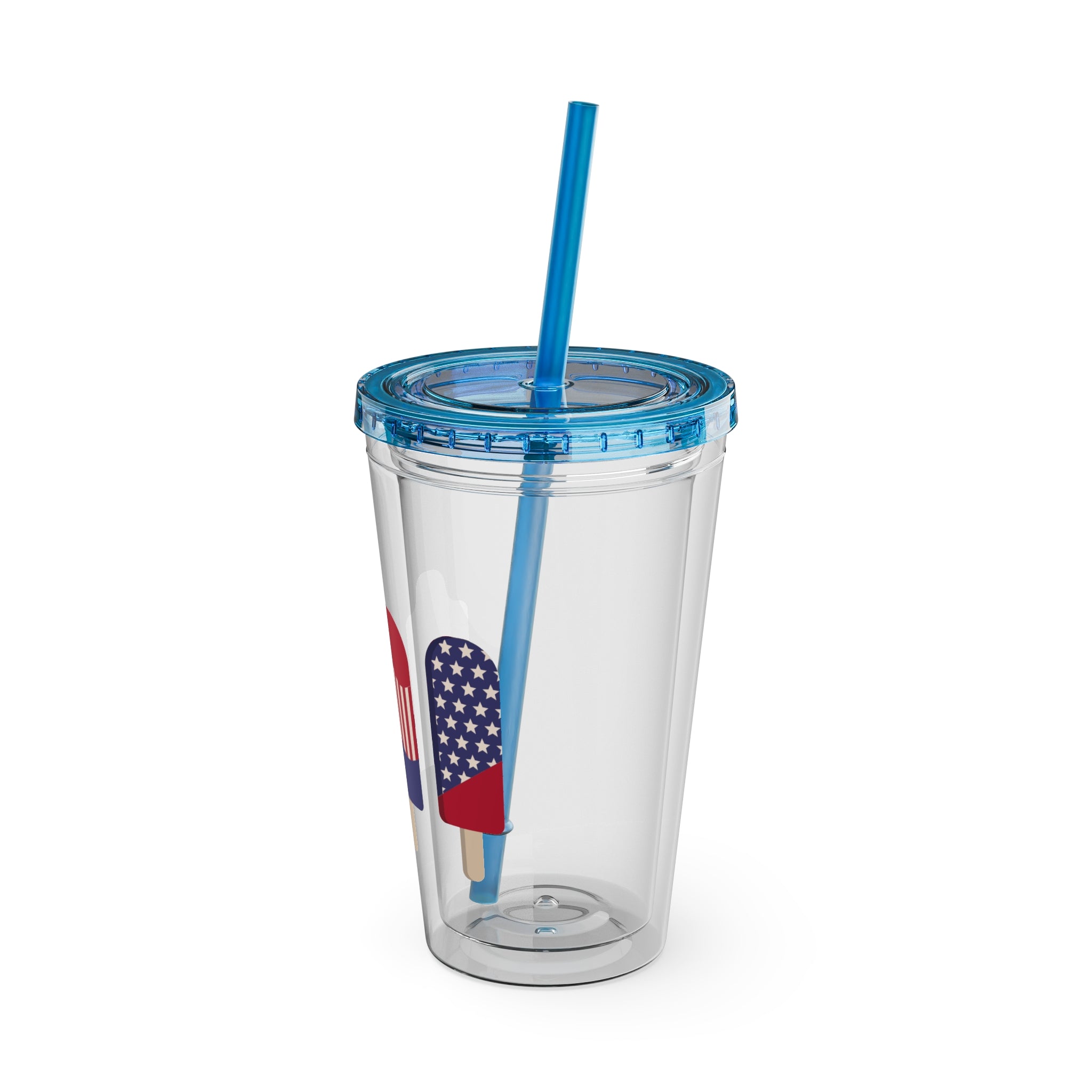 Sunsplash Tumbler with Straw, 16oz