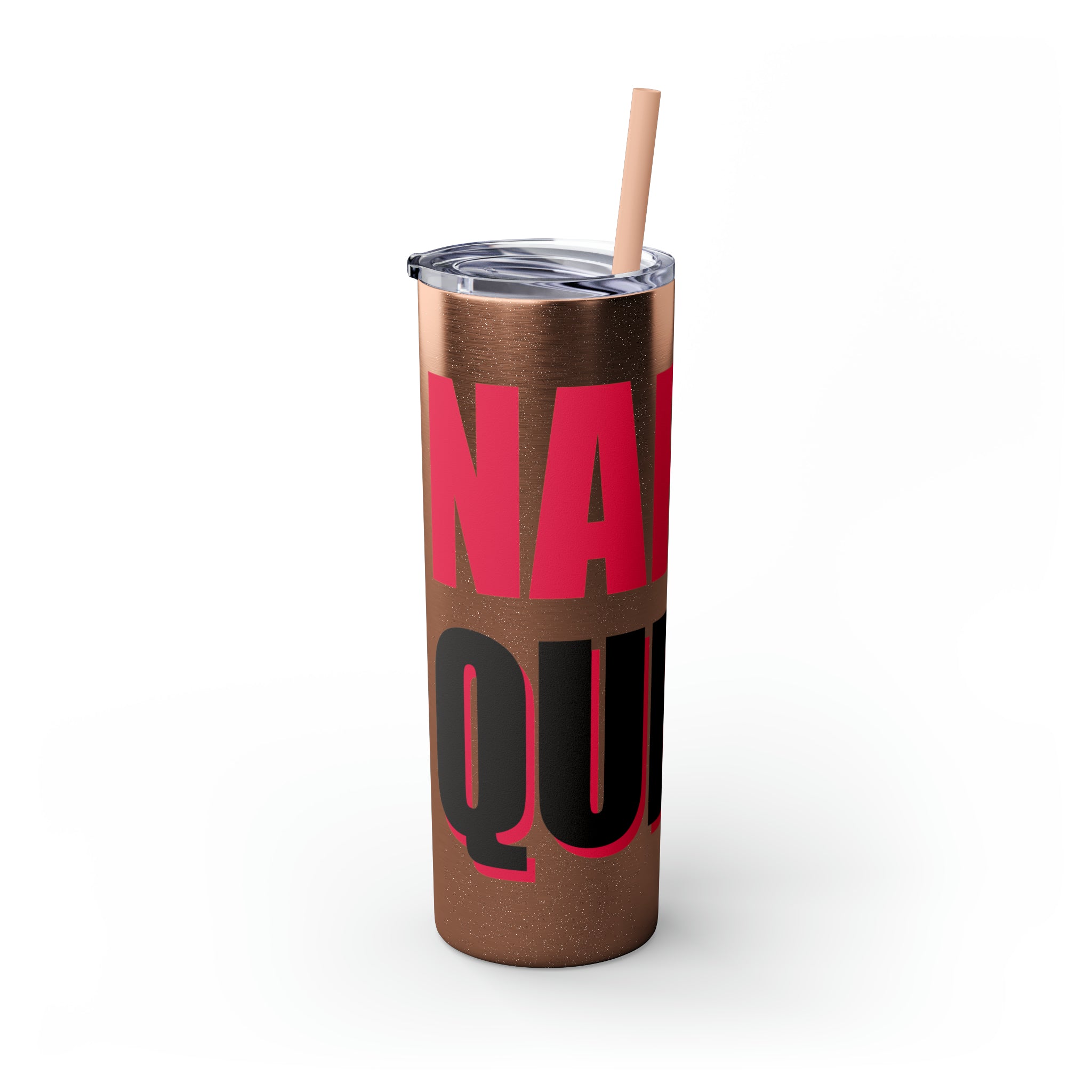 Skinny Tumbler with Straw, 20oz