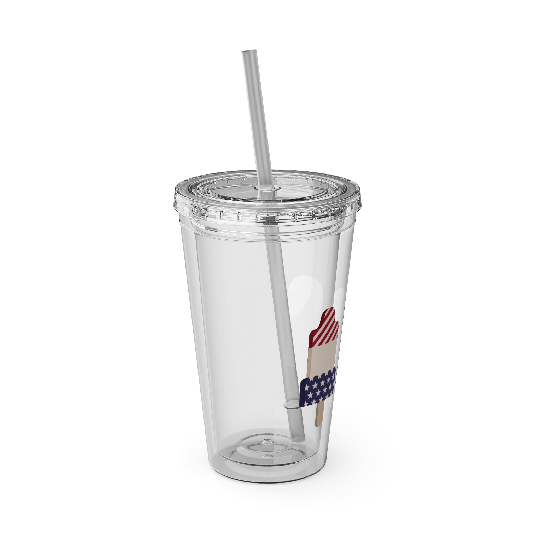 Sunsplash Tumbler with Straw, 16oz