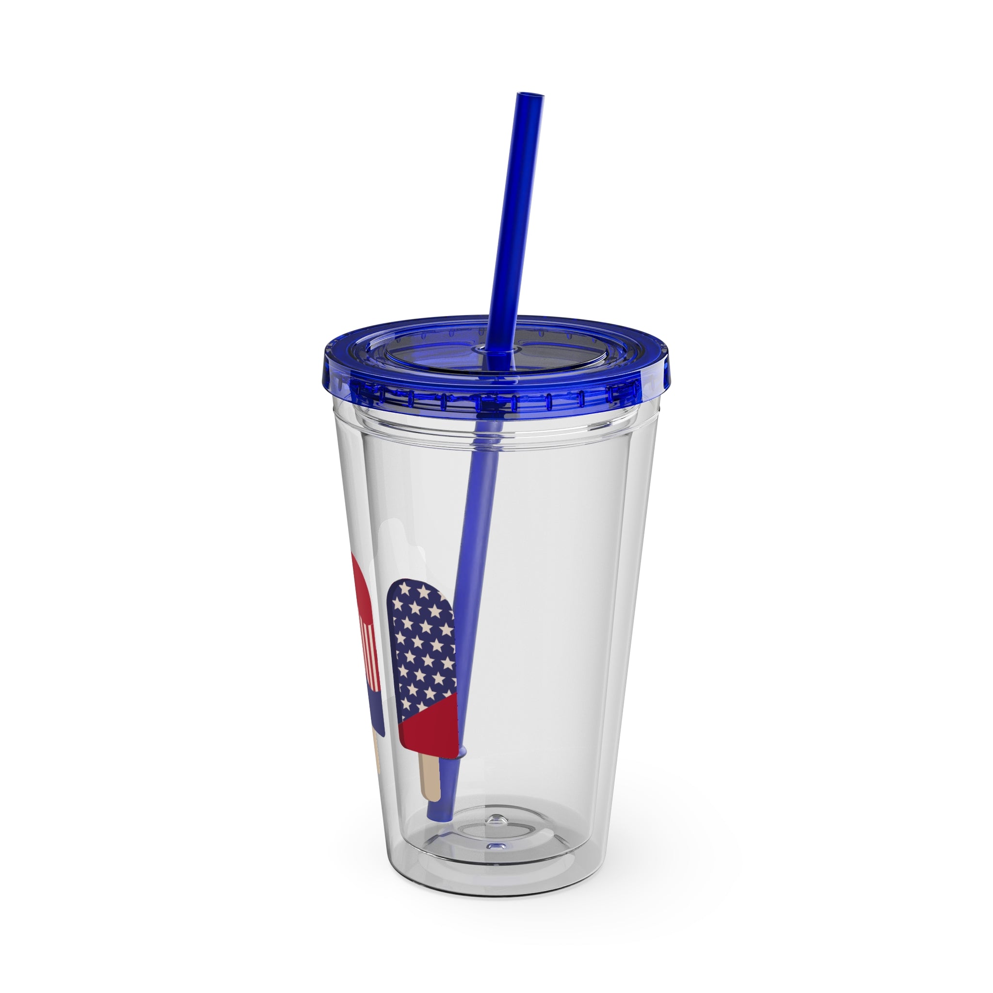 Sunsplash Tumbler with Straw, 16oz