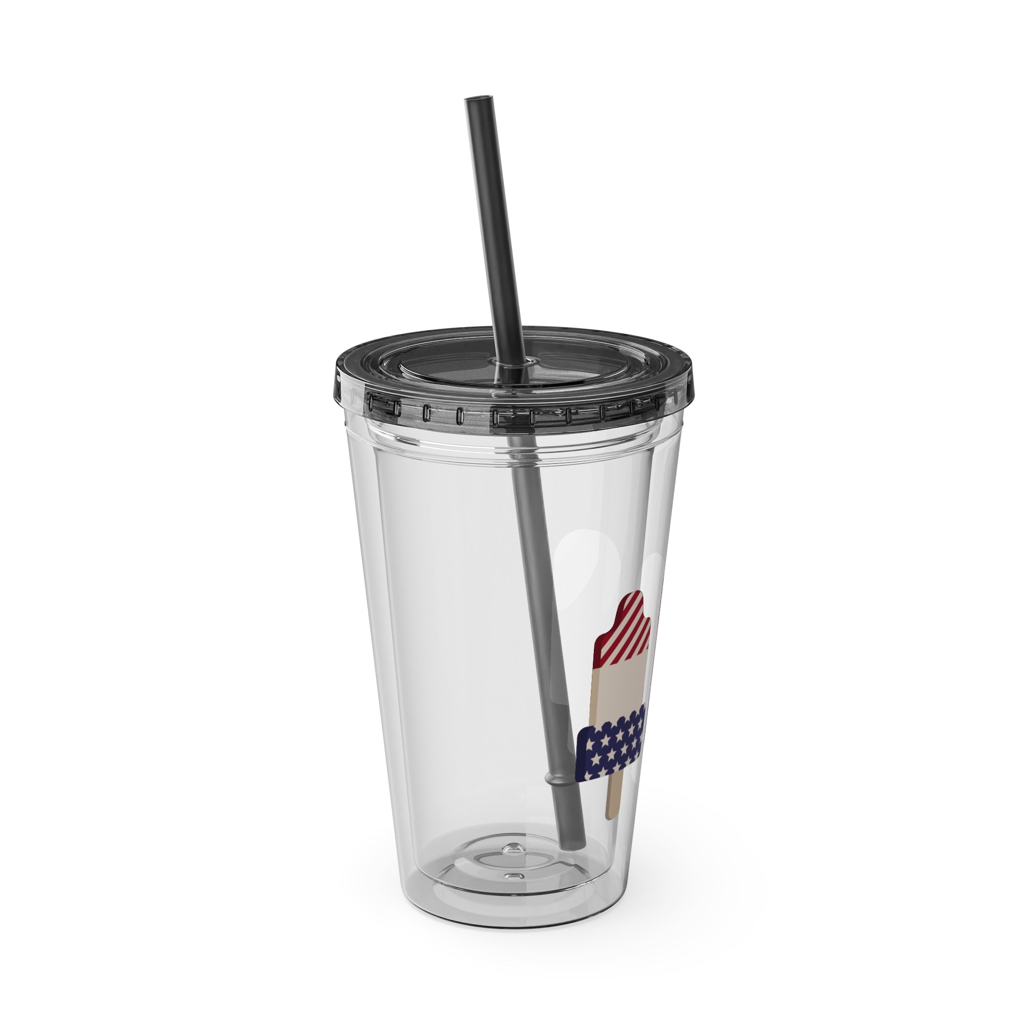 Sunsplash Tumbler with Straw, 16oz