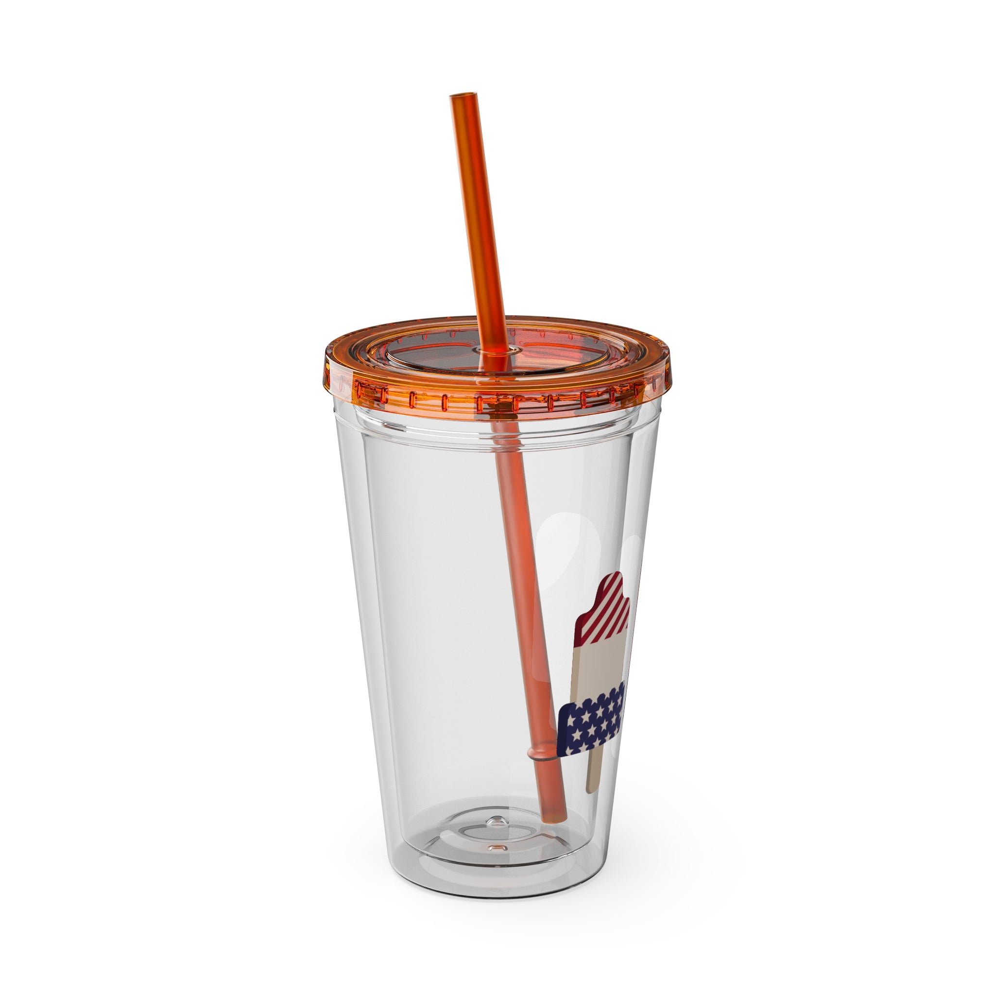 Sunsplash Tumbler with Straw, 16oz