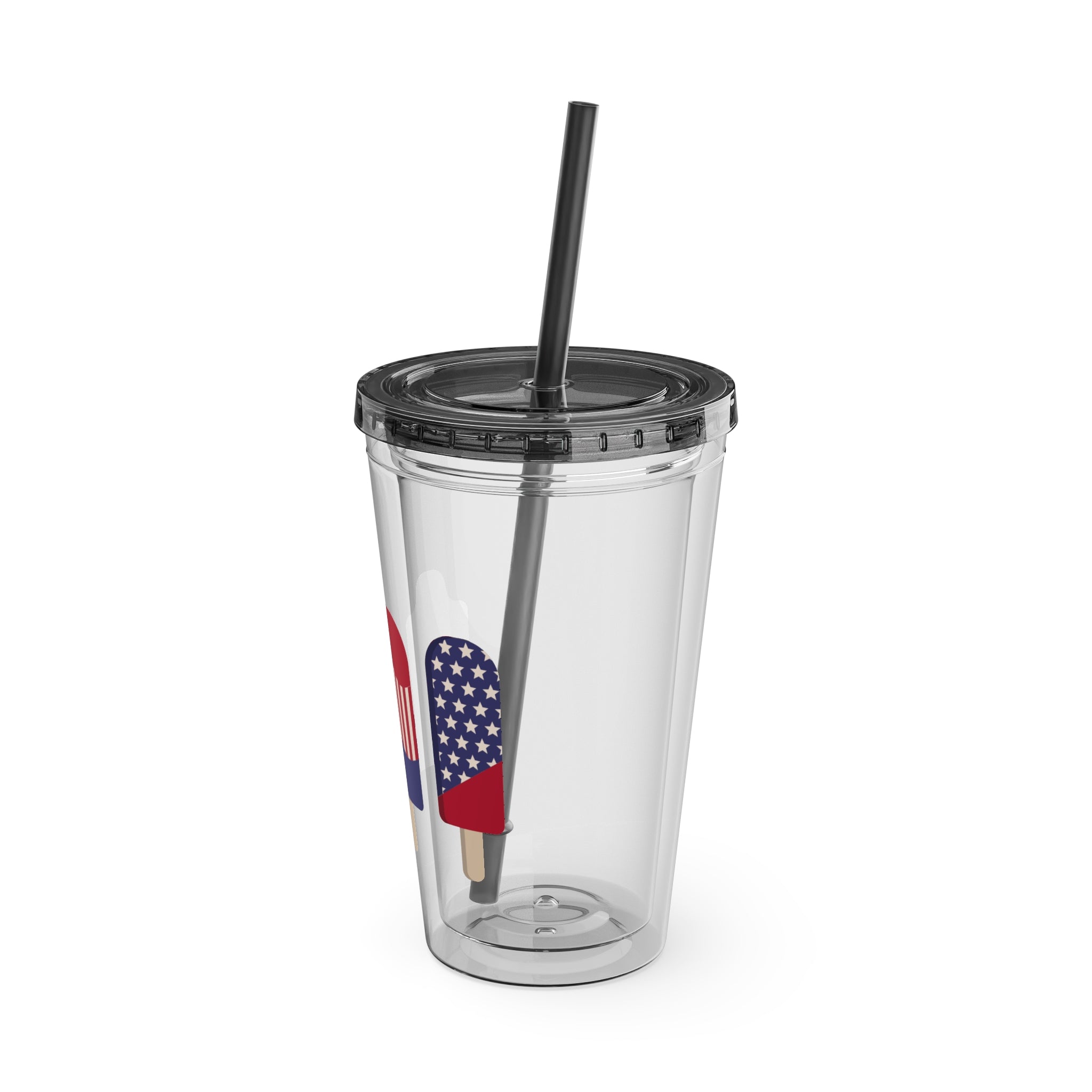 Sunsplash Tumbler with Straw, 16oz