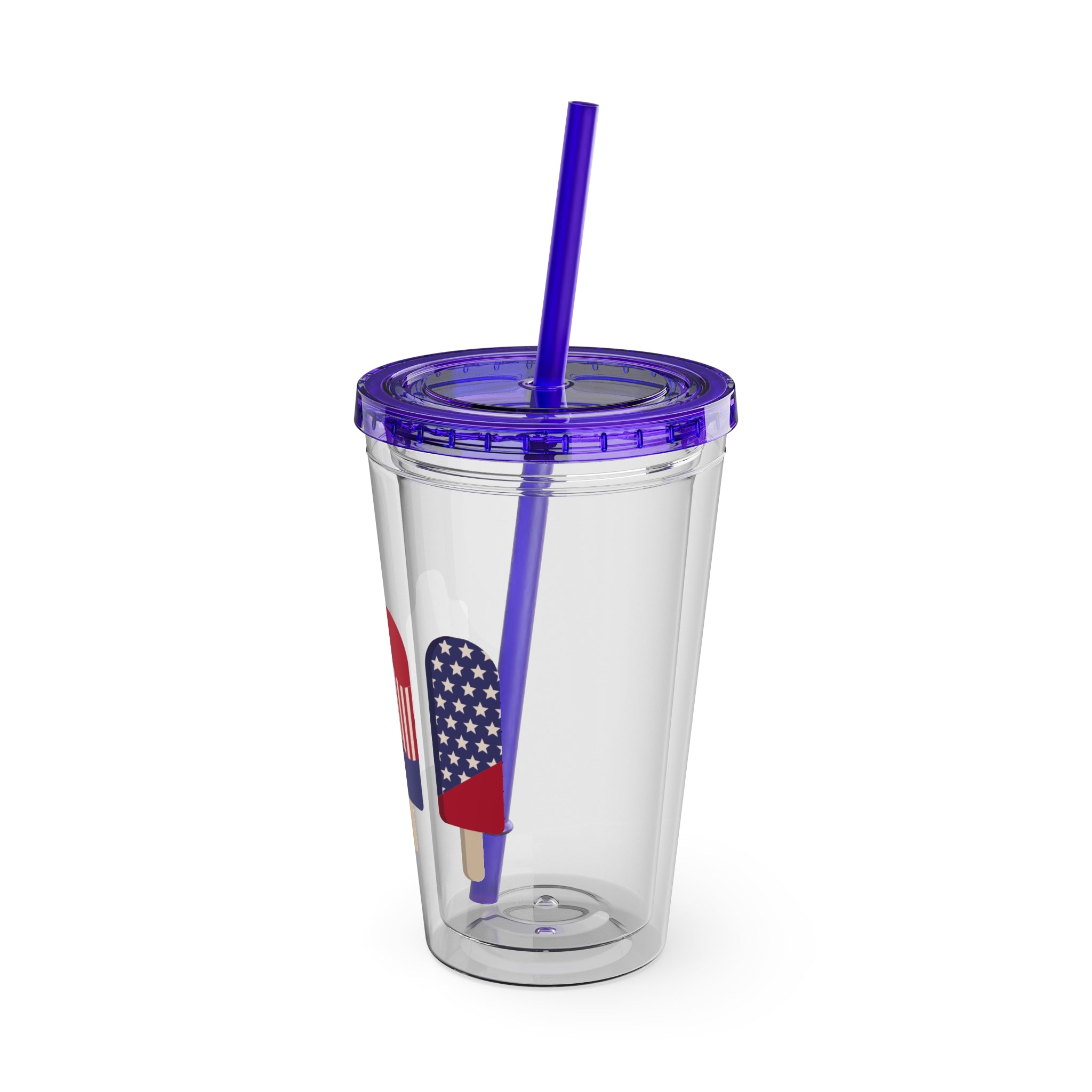 Sunsplash Tumbler with Straw, 16oz