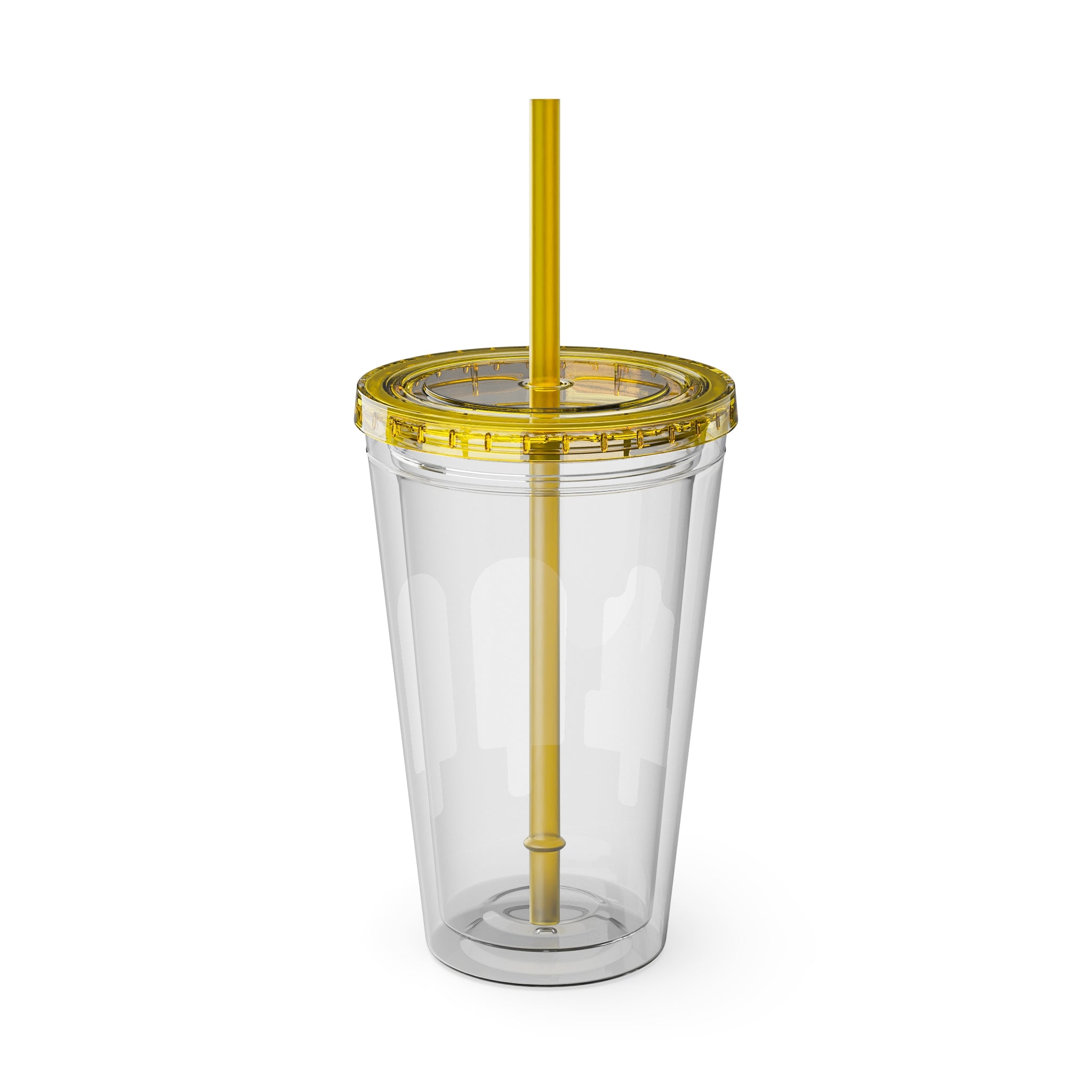 Sunsplash Tumbler with Straw, 16oz