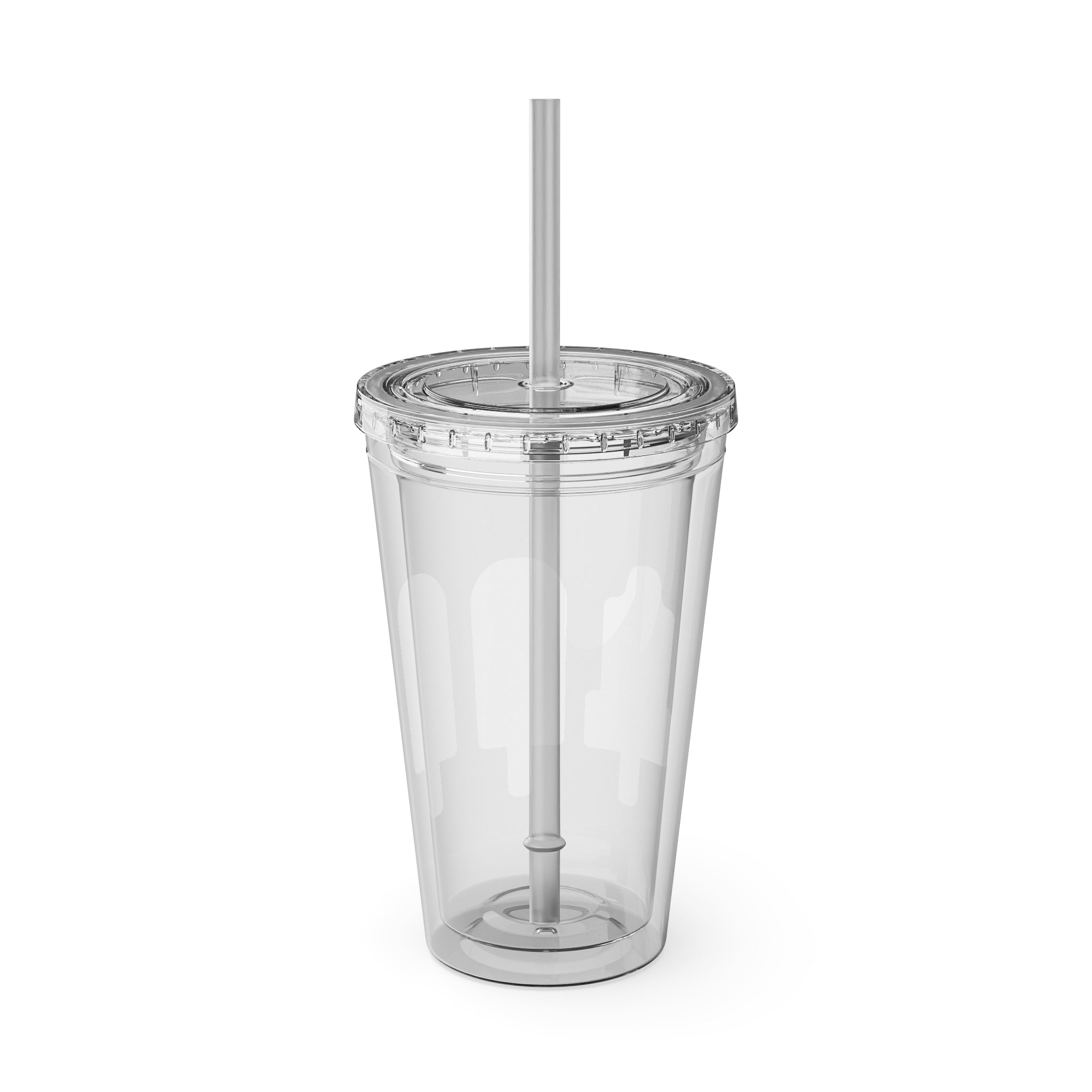 Sunsplash Tumbler with Straw, 16oz